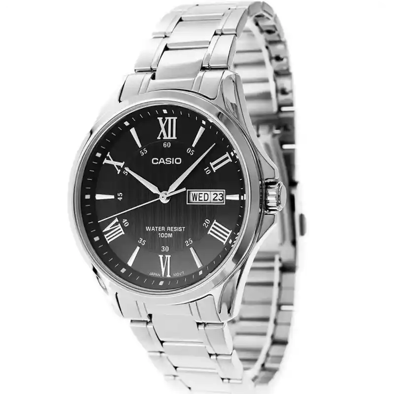 ساعت مچی عقربه ای مردانه کاسیو مدل CASIO MTP-1384D-1AV